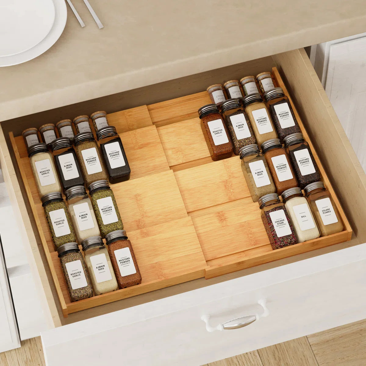 Spice Drawer Organizer