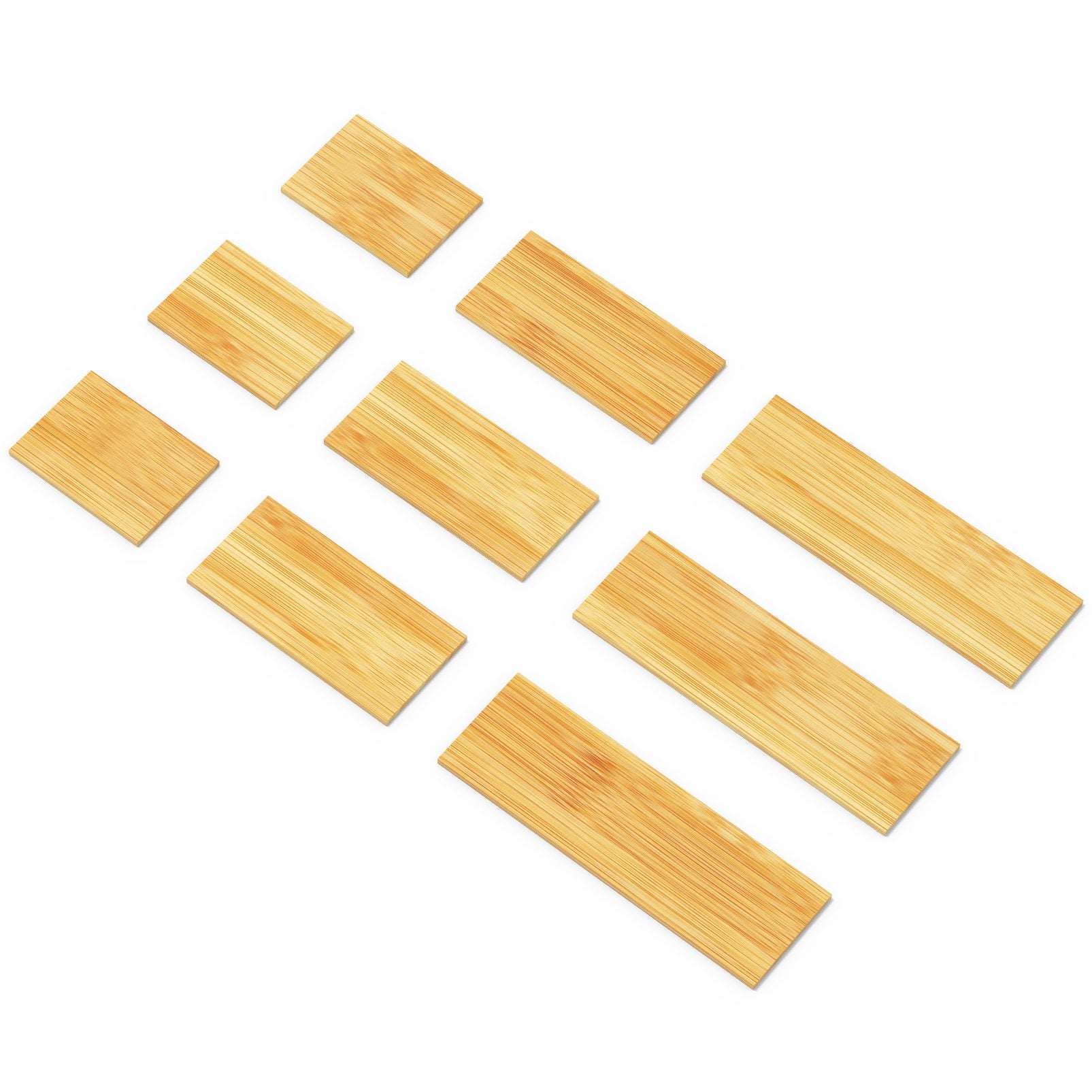 SpaceAid bamboo drawer divider inserts
