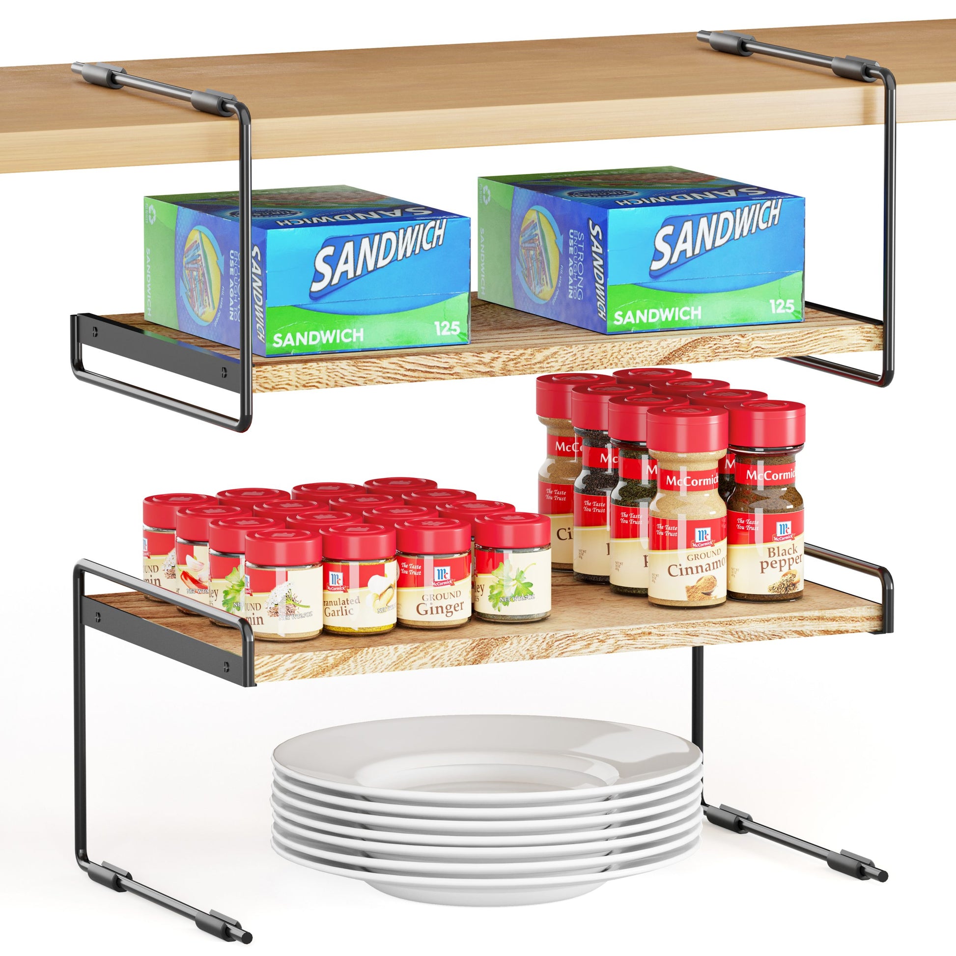 SpaceAid kitchen cabinet shelf