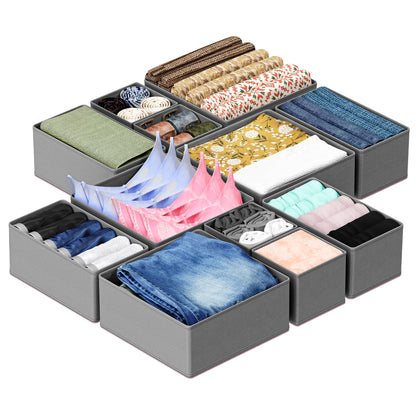 SpaceAid 12 Pack Drawer Organizers for Clothes