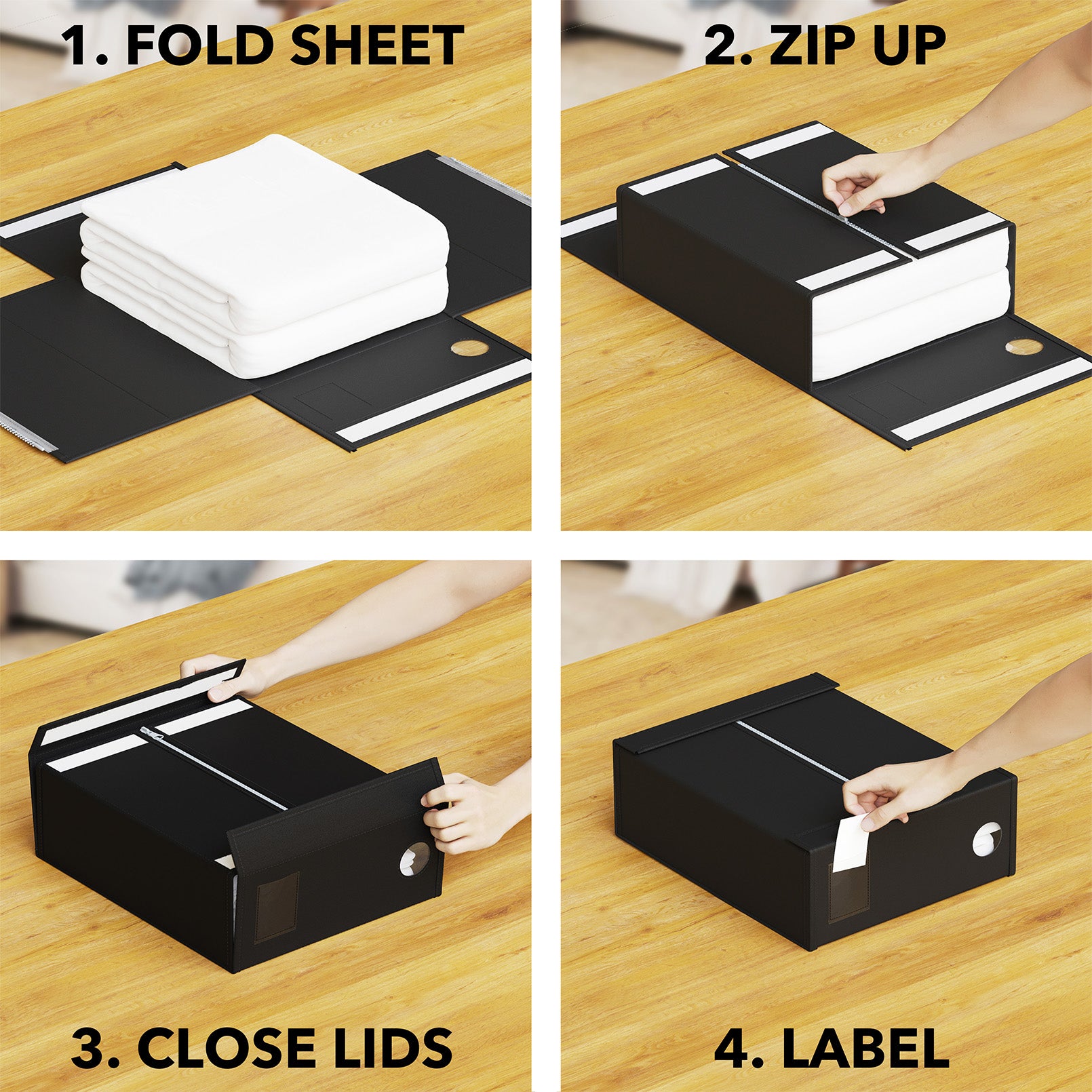 Bed Sheets Organizer