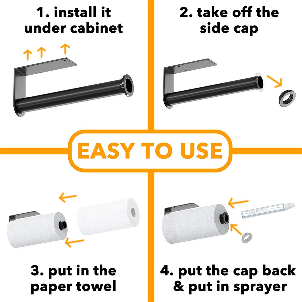 How to Install a Paper Roll Holder