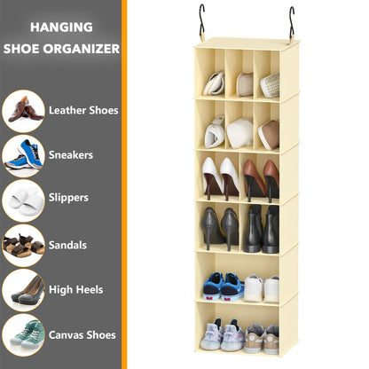 SpaceAid 2 Pack Hanging Closet Organizer