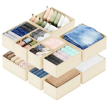 SpaceAid 12 Pack Drawer Organizers for Clothes