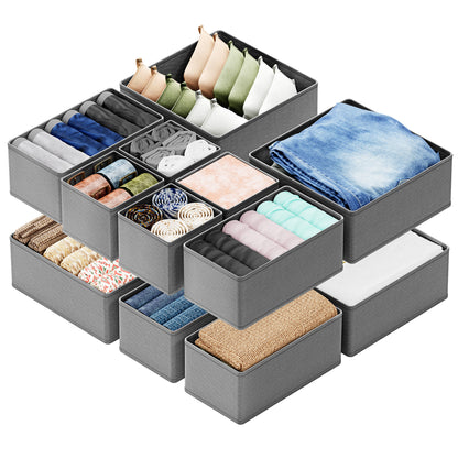 SpaceAid 12 Pack Drawer Organizers for Clothes