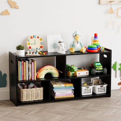 SpaceAid Kids Bookshelf with 5 Compartments