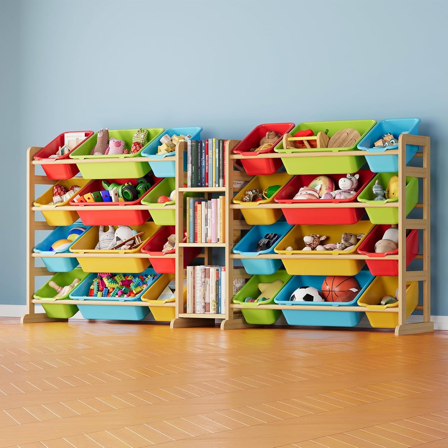 Kids Toy Storage Bins Organizer