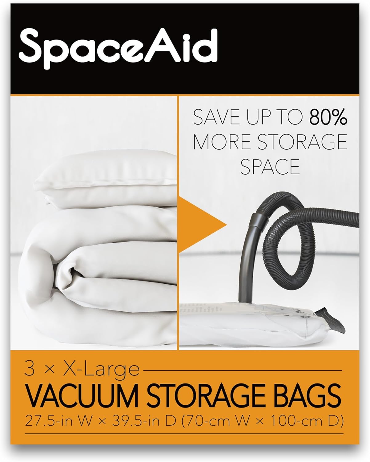 Vacuum Storage Bags X-Large 3 Pack