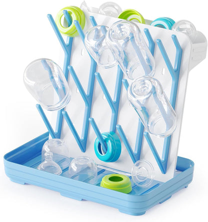 Bottle Drying Rack Blue