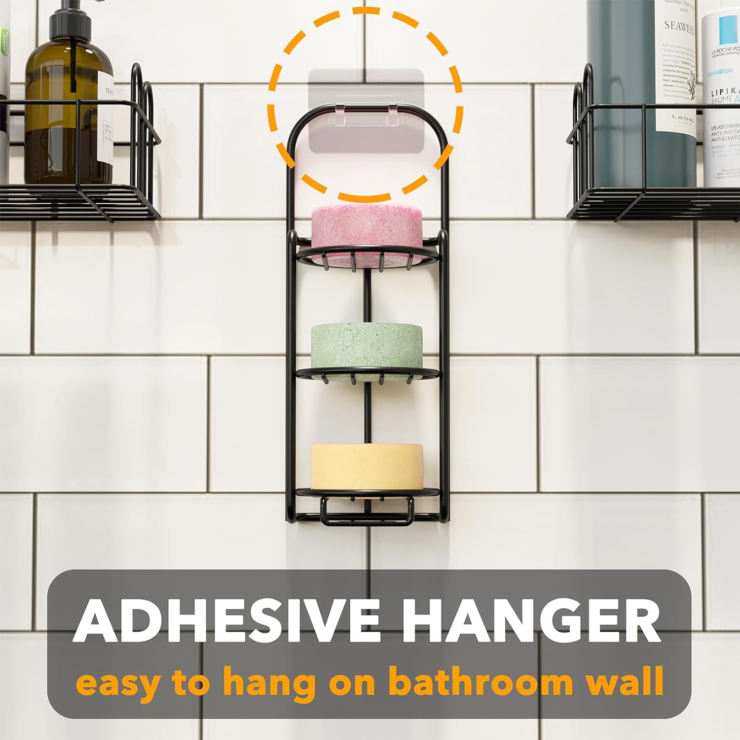 Shampoo discount hanger shower