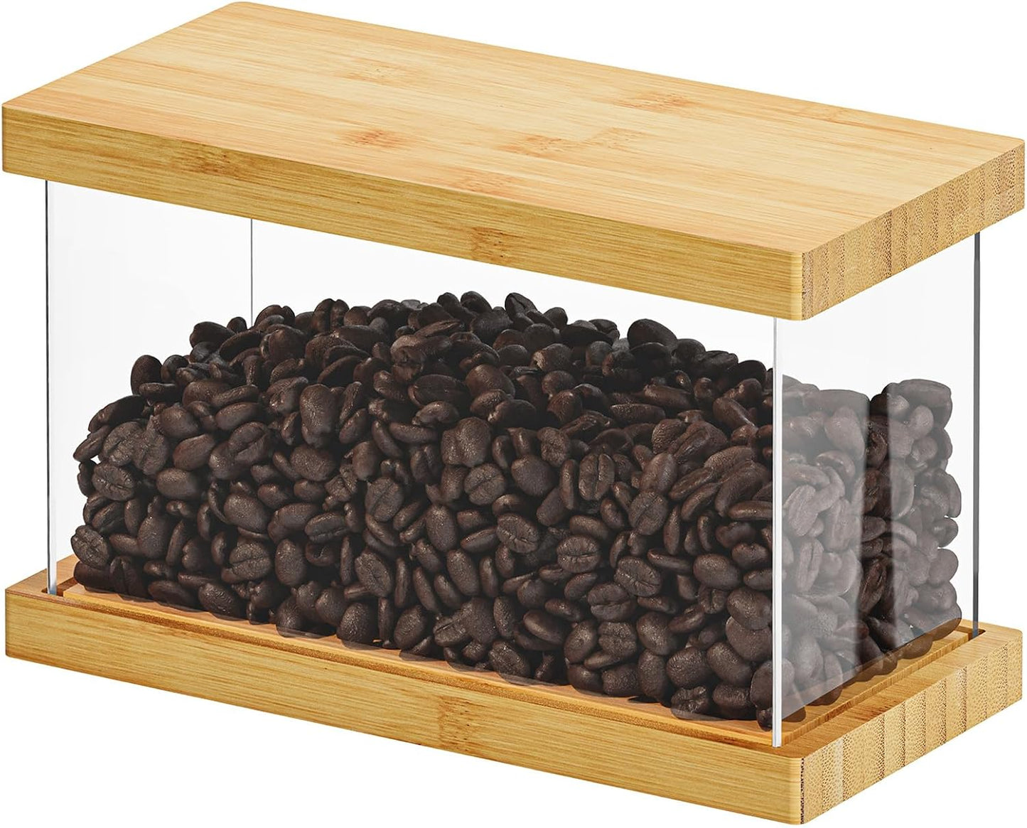 Bamboo Food Storage Containers with Airtight Lids