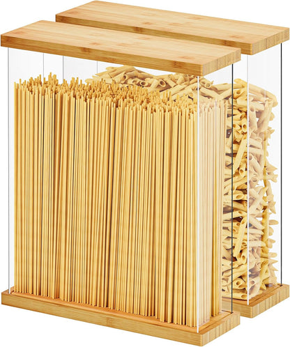 Bamboo Food Storage Containers with Airtight Lids