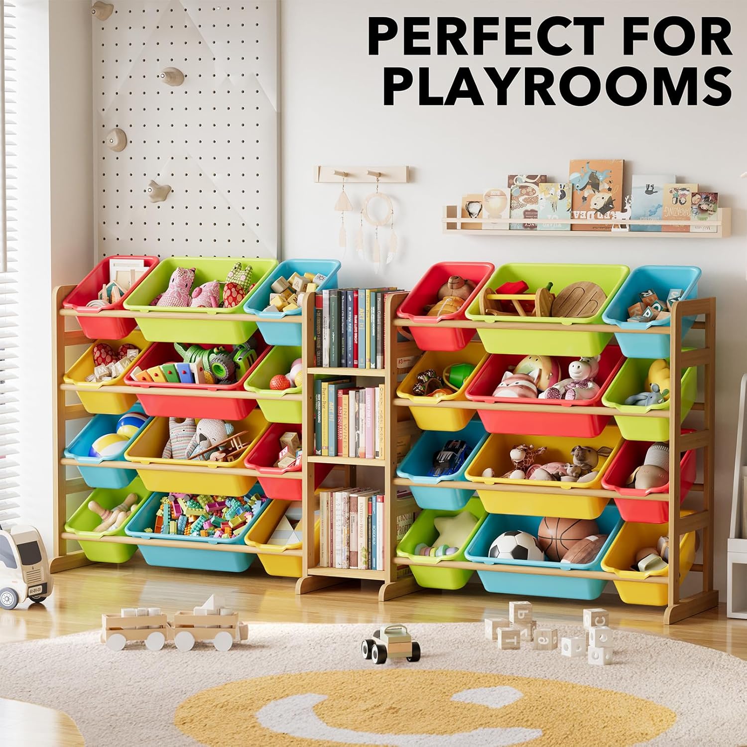 Kids Toy Storage Bins Organizer