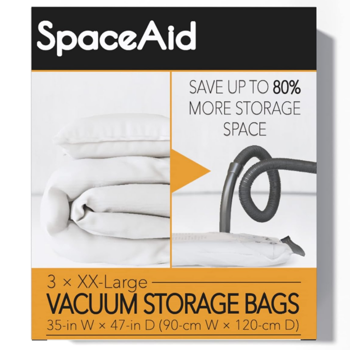 Vacuum Storage Bags XX-Large 3 Pack