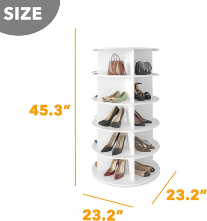 Spinning Shoe Rack