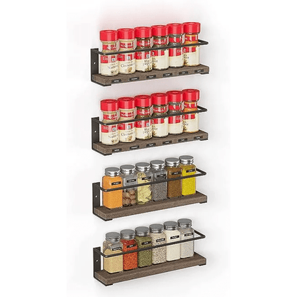 10 inch wide discount wall mount spice rack
