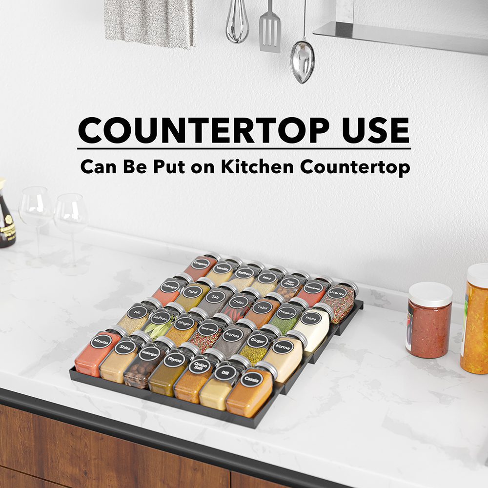 Countertop best sale spice caddy