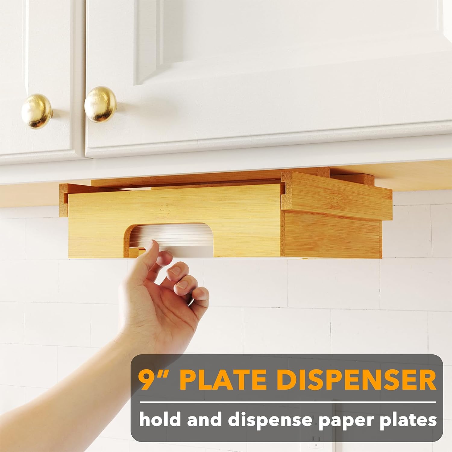 paper plate dispenser