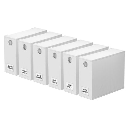 SpaceAid sheet storage organizer