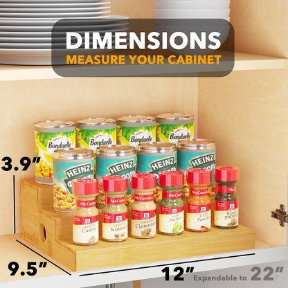 ladder spice organizer