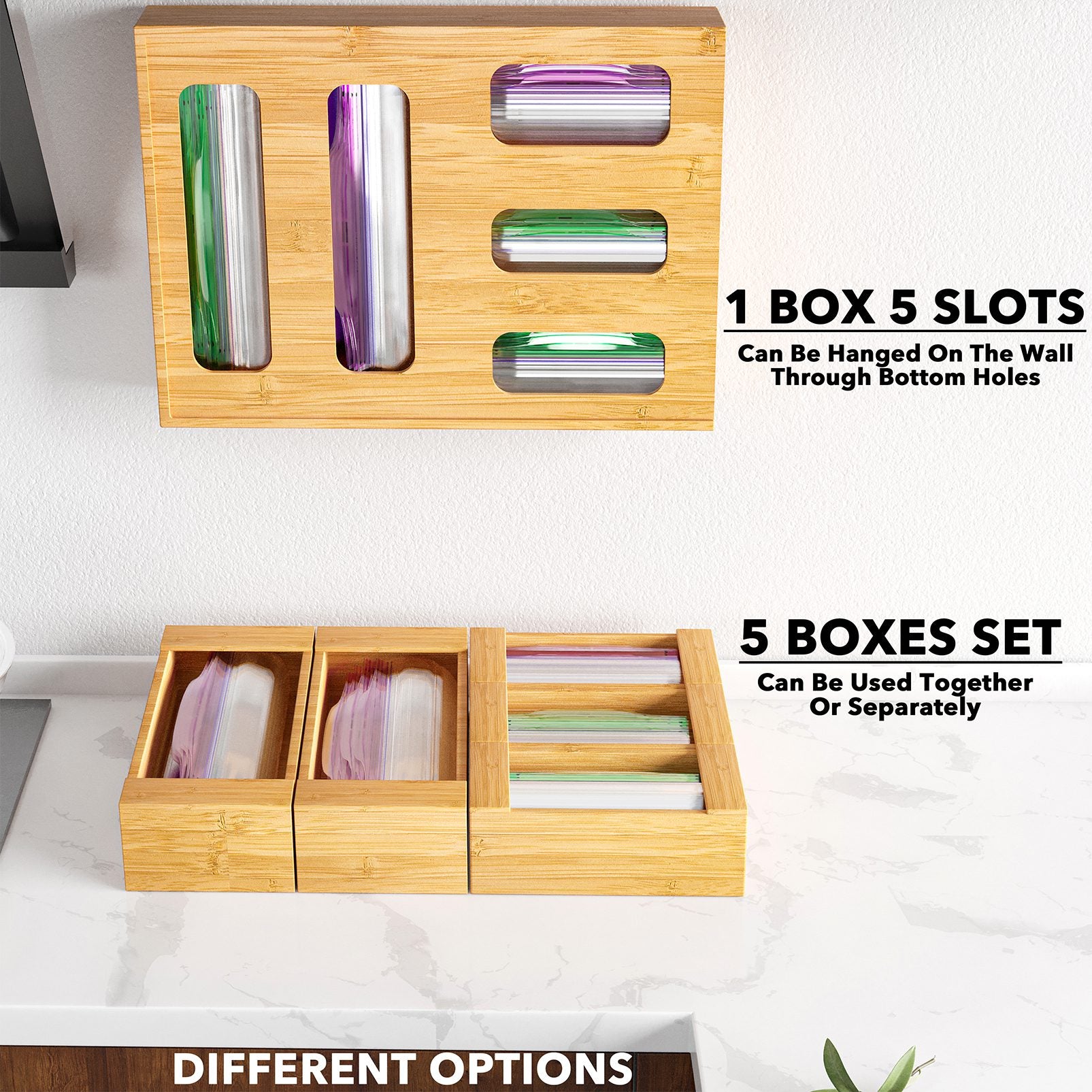 Bag discount drawer organizer